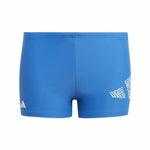 Jungen Badehose Adidas 3 Bar Log Blau