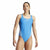 Damen Badeanzug Adidas 3S Blau