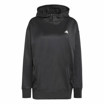 Damen Sweater mit Kapuze Adidas Game and go Hoodie Mujer Schwarz