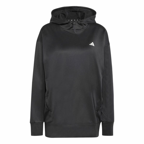 Damen Sweater mit Kapuze Adidas Game and go Hoodie Mujer Schwarz