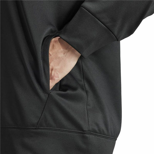 Damen Sweater mit Kapuze Adidas Game and go Hoodie Mujer Schwarz