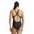Damen Badeanzug Adidas 3S Cb Schwarz