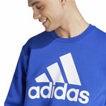 Herren Sweater ohne Kapuze Adidas Bl Fl Blau