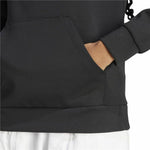 Damen Sweater mit Kapuze Adidas Fi Bos Schwarz