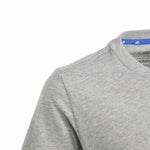 Jungen Kurzarm-T-Shirt Adidas Essentials Big Logo Grau