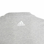 Jungen Kurzarm-T-Shirt Adidas Essentials Big Logo Grau