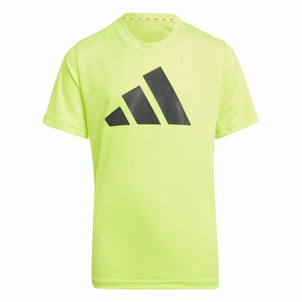 Kurzarm-T-Shirt für Kinder Adidas U Tr-Es Logo Gelb