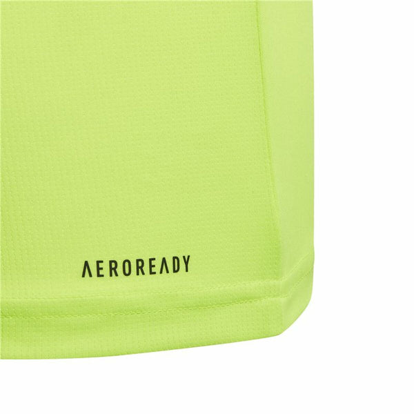 Kurzarm-T-Shirt für Kinder Adidas U Tr-Es Logo Gelb