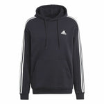 Herren Sweater mit Kapuze Adidas Schwarz