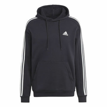 Herren Sweater mit Kapuze Adidas Schwarz