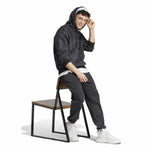 Herren Sweater mit Kapuze Adidas All Szn Schwarz Grau