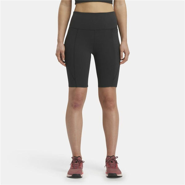 Sporthose Damen Reebok Identity Sl Fitted Short Schwarz