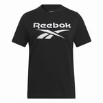 Damen Kurzarm-T-Shirt Reebok Identity Big Logo Schwarz