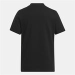 Damen Kurzarm-T-Shirt Reebok Identity Big Logo Schwarz
