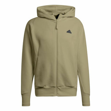 Herren Sweater mit Kapuze Adidas Z.N.E. Pr Braun Khaki