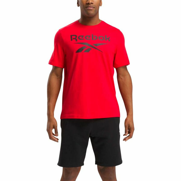 Herren Kurzarm-T-Shirt Reebok Reebok Identity Big Rot