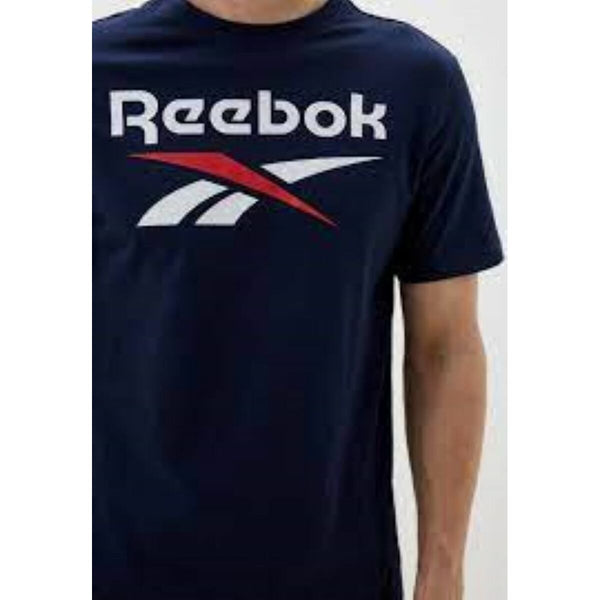 Herren Sweater mit Kapuze Reebok Marineblau