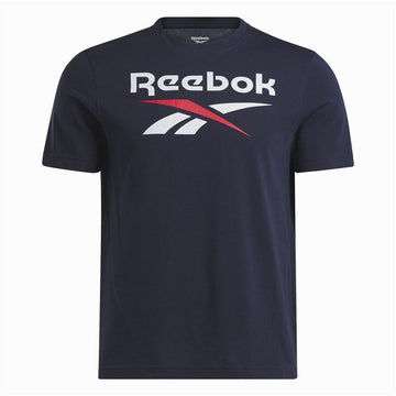 Herren Sweater mit Kapuze Reebok Marineblau