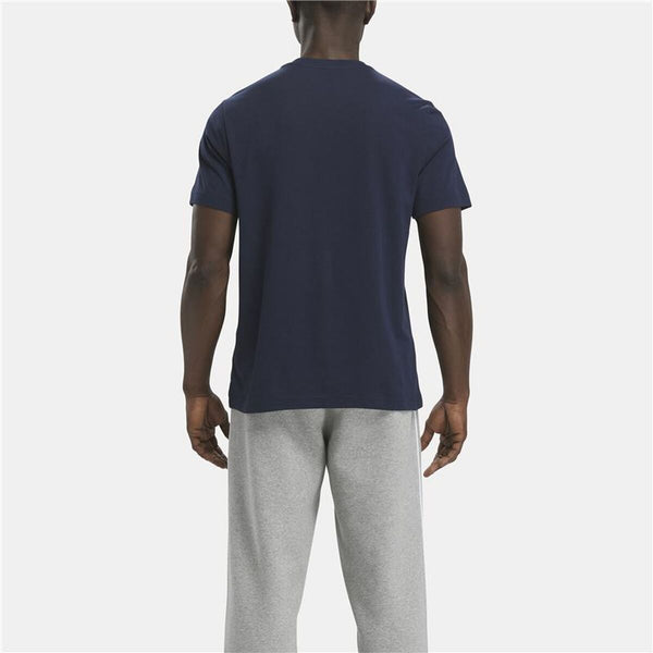 Herren Sweater mit Kapuze Reebok Marineblau