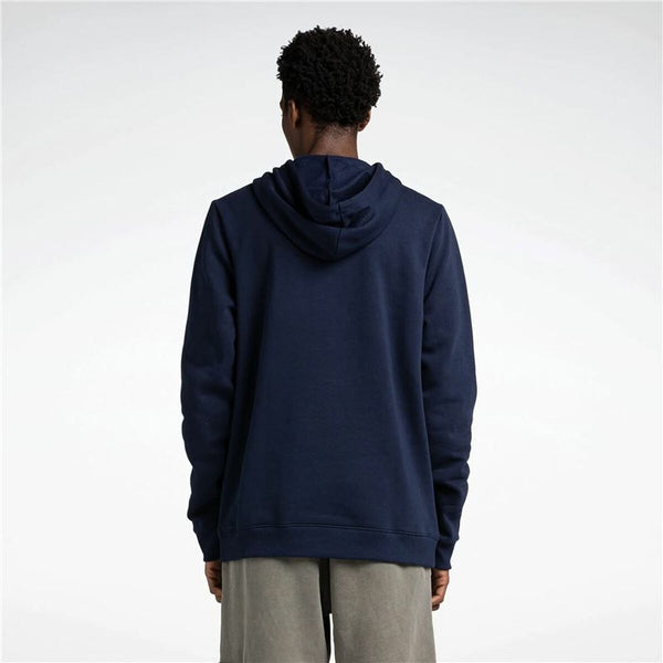 Herren Sweater mit Kapuze Reebok Identity Modern Camo Oth Blau Marineblau