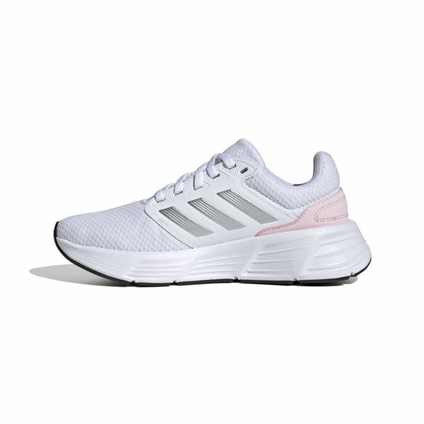 Laufschuhe für Damen Adidas Galaxy 6 Weiß Rosa