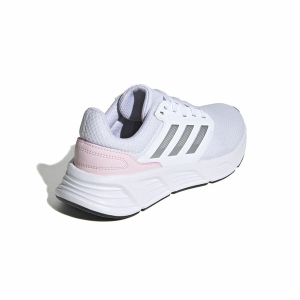 Laufschuhe für Damen Adidas Galaxy 6 Weiß Rosa