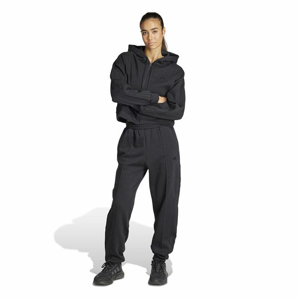 Damen-Trainingsanzug Adidas Energize Schwarz