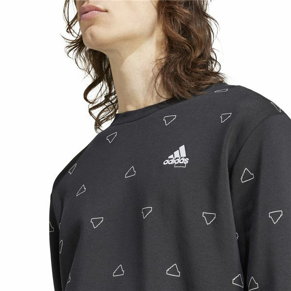 Herren Sweater ohne Kapuze Adidas Mngrm Schwarz