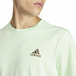 Herren Kurzarm-T-Shirt Adidas adidas Sl grün