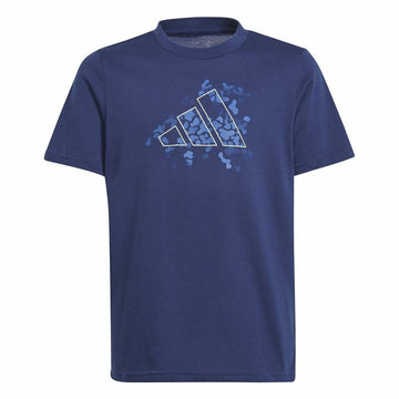 Herren Kurzarm-T-Shirt Adidas Essentials Uni Train Blau
