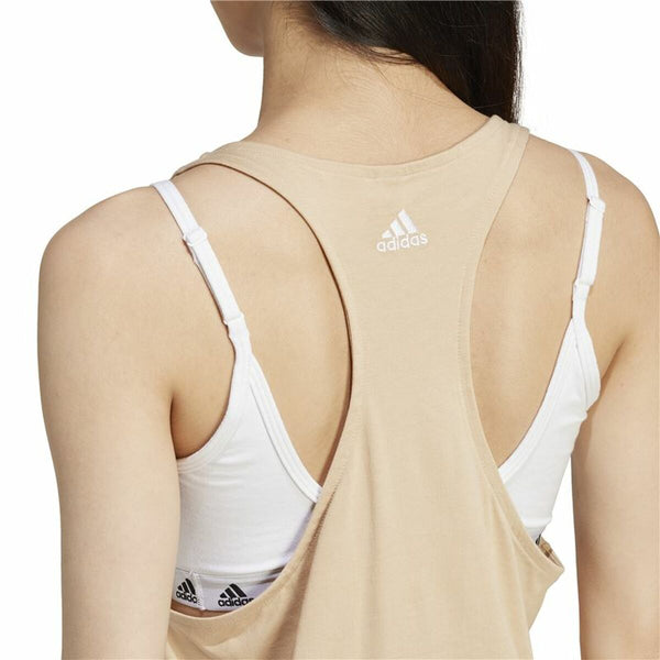 Ärmelloses Damen-T-Shirt Adidas Top adidas Linear Tk Mujer (XS)