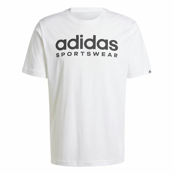 Herren Kurzarm-T-Shirt Adidas Spw Weiß