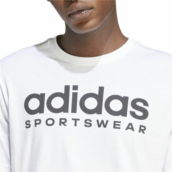 Herren Kurzarm-T-Shirt Adidas Spw Weiß