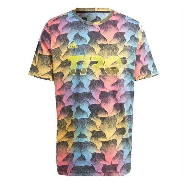 Herren Kurzarm-T-Shirt Adidas Ss Tiro Sumer Indigo