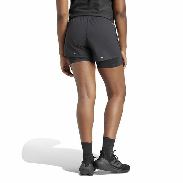 Damen-Sportshorts Adidas Own the run 3S 2In1