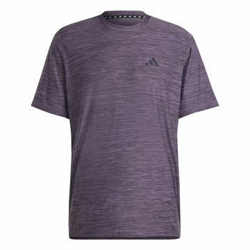 Herren Kurzarm-T-Shirt Adidas Essentials Tr-Es Stretch Lila