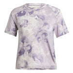 Damen Kurzarm-T-Shirt Adidas Essentials Aop Flower (M)