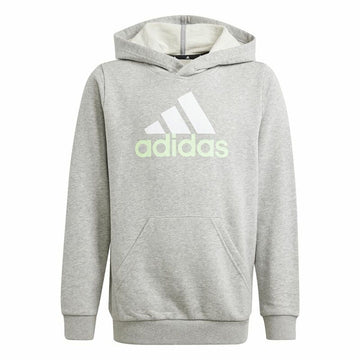 Jungen Sweater mit Kapuze Adidas U Bl 2 Hellgrau