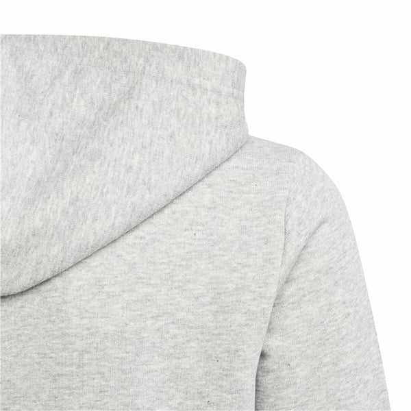 Jungen Sweater mit Kapuze Adidas U Bl 2 Hellgrau