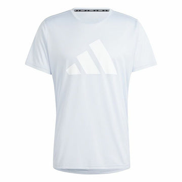 Herren Kurzarm-T-Shirt Adidas Run It