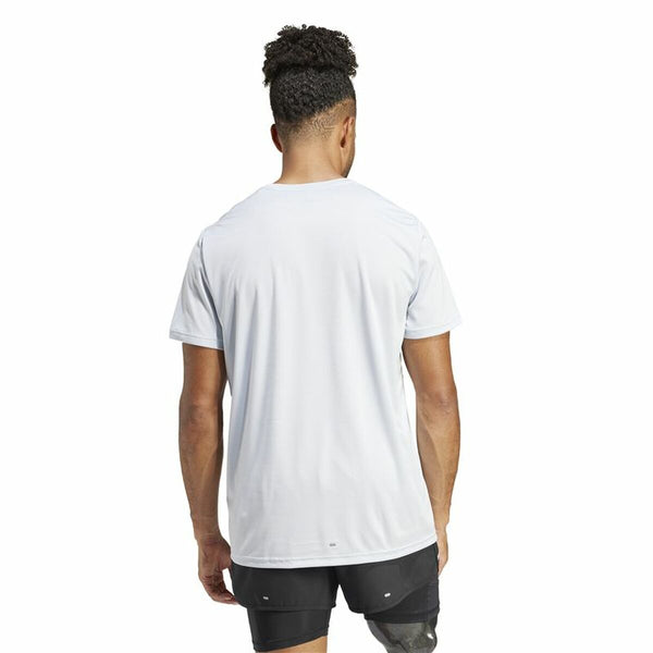 Herren Kurzarm-T-Shirt Adidas Run It