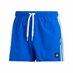 Herren Badehose Adidas 3Bandas Clx Sh Vsl Blau