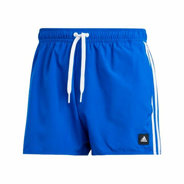 Herren Badehose Adidas 3Bandas Clx Sh Vsl Blau