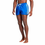 Herren Badehose Adidas 3Bandas Clx Sh Vsl Blau