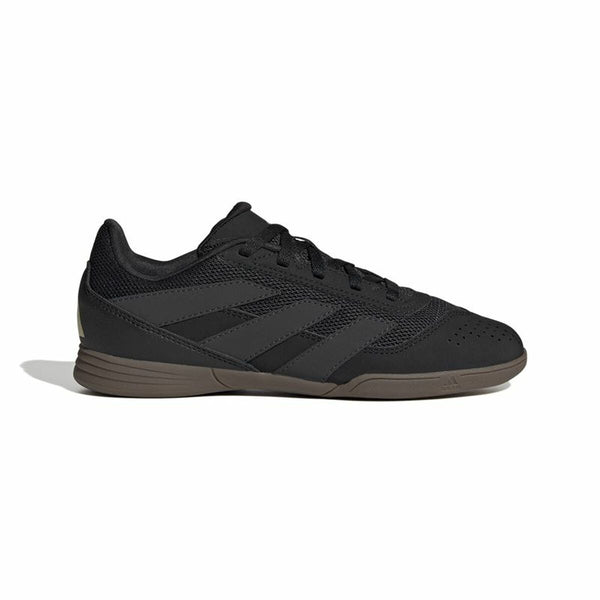 Hallenfußballschuhe für Kinder Adidas Predator Club Indoor Schwarz