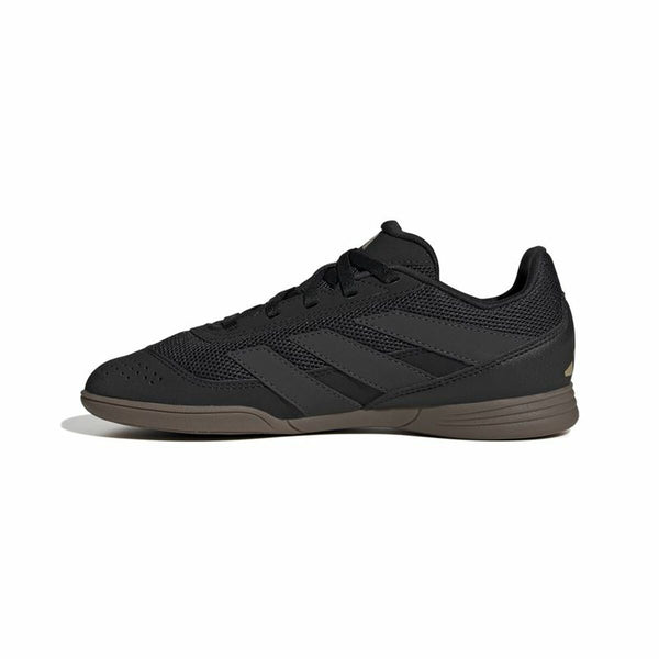 Hallenfußballschuhe für Kinder Adidas Predator Club Indoor Schwarz