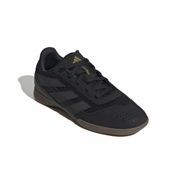Hallenfußballschuhe für Kinder Adidas Predator Club Indoor Schwarz