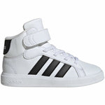 Kinder Sportschuhe Adidas Grand Court Mid Weiß