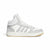 Casual Damenturnschuh Adidas Hoops 3.0 Mid Weiß
