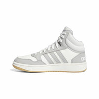 Casual Damenturnschuh Adidas Hoops 3.0 Mid Weiß